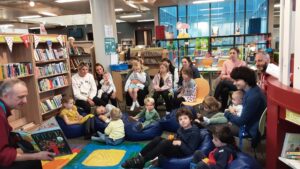 Story time at the Library