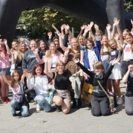 Theatre Buddies go to see Hamilton with a Q&A !